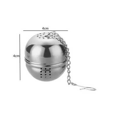 Infuser za listove čaja od nehrđajućeg čelika Cjedilo Mrežasto sito za začine za kuhanje Čajnik Filter za čaj Kuglica za začine Kuhinjski pribor