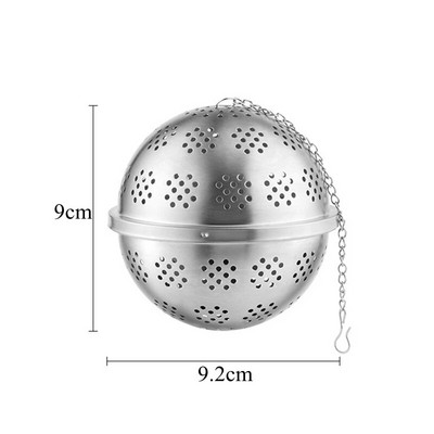Infuser za listove čaja od nehrđajućeg čelika Cjedilo Mrežasto sito za začine za kuhanje Čajnik Filter za čaj Kuglica za začine Kuhinjski pribor