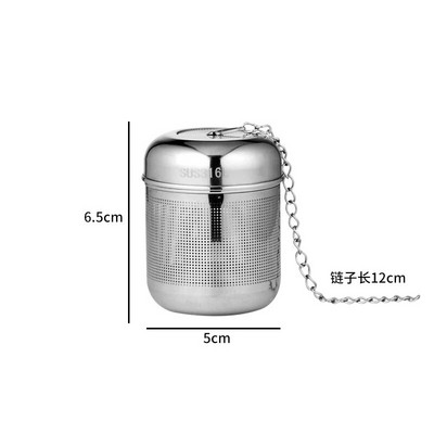 Kreativni čajnik za čaj od nehrđajućeg čelika 316 Čajnik za višekratnu upotrebu za čaj Cjedilo za začine Loptasti mrežasti filtar Kućanski kuhinjski pribor