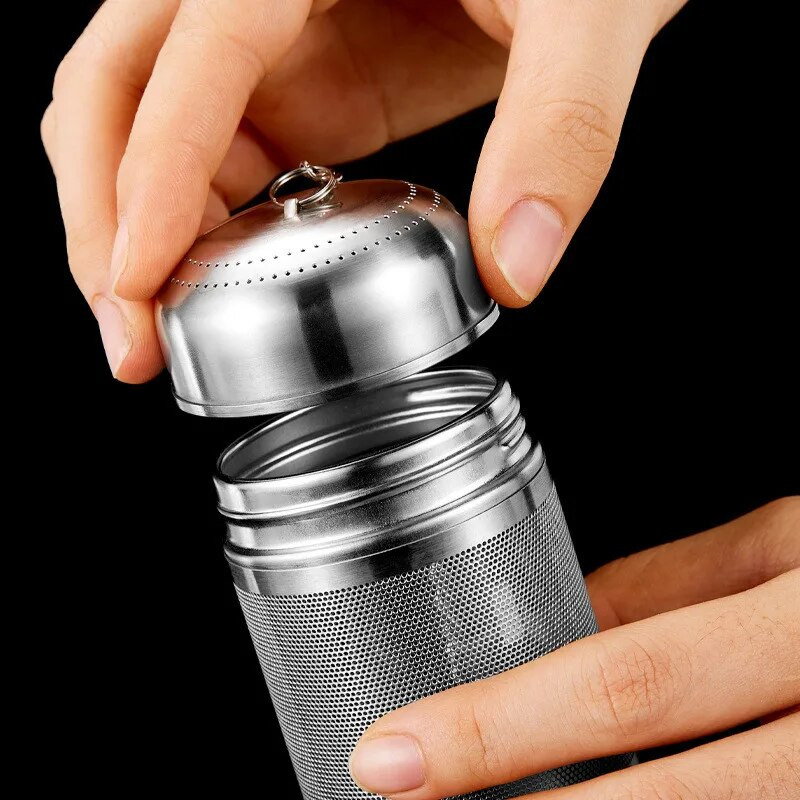 Kreativni čajnik za čaj od nehrđajućeg čelika 316 Čajnik za višekratnu upotrebu za čaj Cjedilo za začine Loptasti mrežasti filtar Kućanski kuhinjski pribor