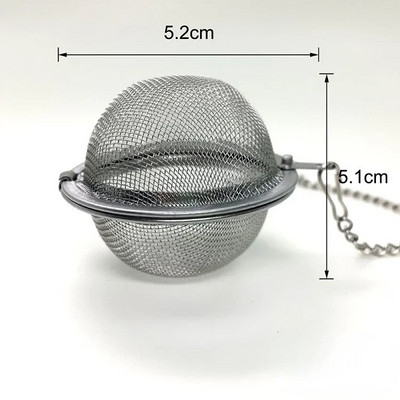 Rozsdamentes acél teaforraló tealevél Fűszer fűszerezés Golyószűrő teáskanna Finom hálós kávészűrő Teásedény Konyhai kiegészítők