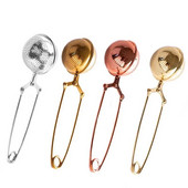 Hot Practical Sphere από ανοξείδωτο ατσάλι Coffee Mesh Infuser Tea Infuser Λαβή σουρωτήρι Σχήμα μπάλας Διαχύτης Φίλτρο μπαχαρικών βοτάνων Φακελάκια τσαγιού για το σπίτι