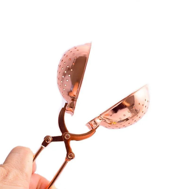 Hot Practical Sphere από ανοξείδωτο ατσάλι Coffee Mesh Infuser Tea Infuser Λαβή σουρωτήρι Σχήμα μπάλας Διαχύτης Φίλτρο μπαχαρικών βοτάνων Φακελάκια τσαγιού για το σπίτι