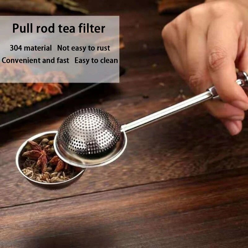 Infuzor za čaj Sito Alati za vrećice začina Infuzor Kuglica od nehrđajućeg čelika Aparat za filtriranje čaja Predmeti za kuhanje Usluge Posuđe za čaj Cjedilo za čaj