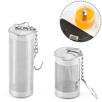 Πολλαπλών στιλ Infuser τσαγιού Fine Mesh Φίλτρο καφέ από ανοξείδωτο ατσάλι Σουρωτήρι Τσαγιού Φλιτζάνι Κρεμαστό Loose Leaf Spice Tea Strainer Te