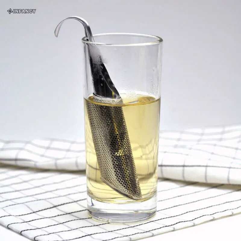 Cjedilo za čaj Nevjerojatan dizajn cijevi za infuzer čaja od nehrđajućeg čelika Touch Feel Good Holder Alat Žličica za čaj Filter za infuzer