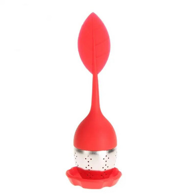 Cjedila za čaj od nehrđajućeg čelika Alati za infuziju čaja za hranu Neotrovni silikonski uređaj za kuhanje Filter za biljne začine Kućna kuhinja