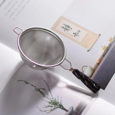 304 Rozsdamentes acél teaszűrő Tea Infuser Teafilter Kreatív japán stílusú szűrőhálós Kung Fu teáskészlet Konyhai kiegészítők
