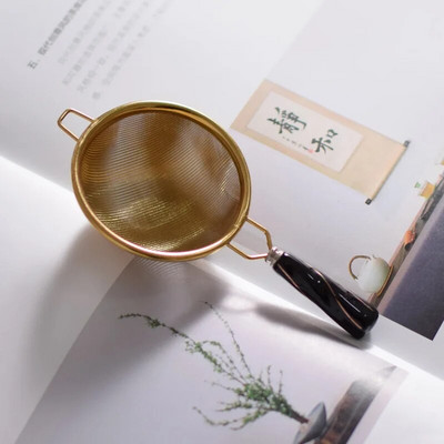 304 Rozsdamentes acél teaszűrő Tea Infuser Teafilter Kreatív japán stílusú szűrőhálós Kung Fu teáskészlet Konyhai kiegészítők