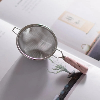 304 Rozsdamentes acél teaszűrő Tea Infuser Teafilter Kreatív japán stílusú szűrőhálós Kung Fu teáskészlet Konyhai kiegészítők