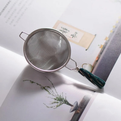 304 Rozsdamentes acél teaszűrő Tea Infuser Teafilter Kreatív japán stílusú szűrőhálós Kung Fu teáskészlet Konyhai kiegészítők