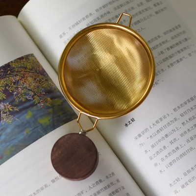 304 Rozsdamentes acél teaszűrő Tea Infuser Teafilter Kreatív japán stílusú szűrőhálós Kung Fu teáskészlet Konyhai kiegészítők