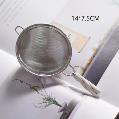 304 Rozsdamentes acél teaszűrő Tea Infuser Teafilter Kreatív japán stílusú szűrőhálós Kung Fu teáskészlet Konyhai kiegészítők