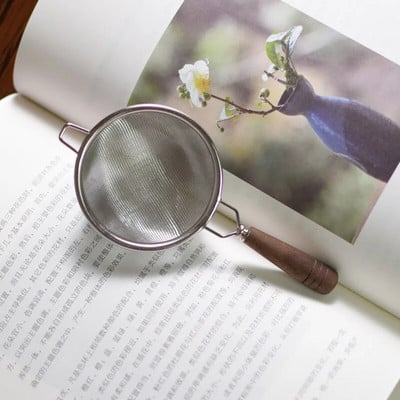 304 Rozsdamentes acél teaszűrő Tea Infuser Teafilter Kreatív japán stílusú szűrőhálós Kung Fu teáskészlet Konyhai kiegészítők