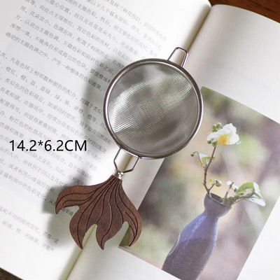 304 Rozsdamentes acél teaszűrő Tea Infuser Teafilter Kreatív japán stílusú szűrőhálós Kung Fu teáskészlet Konyhai kiegészítők
