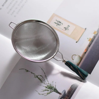 304 Rozsdamentes acél teaszűrő Tea Infuser Teafilter Kreatív japán stílusú szűrőhálós Kung Fu teáskészlet Konyhai kiegészítők