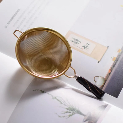 304 Rozsdamentes acél teaszűrő Tea Infuser Teafilter Kreatív japán stílusú szűrőhálós Kung Fu teáskészlet Konyhai kiegészítők