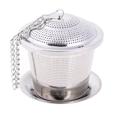 Infuzor de ceai din plasă din oțel inoxidabil Filtru de ceai reutilizabil Filtru de condimente din frunze de ceai Filtru de ceai Infuzor de plasă Accesorii pentru instrumente