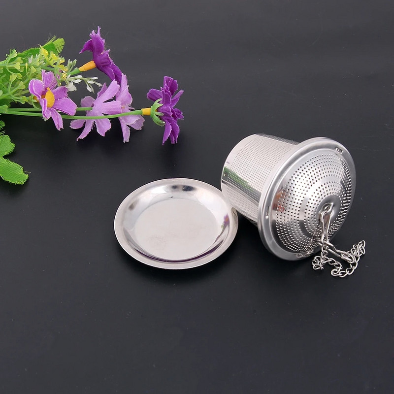 Infuzor de ceai din plasă din oțel inoxidabil Filtru de ceai reutilizabil Filtru de condimente din frunze de ceai Filtru de ceai Infuzor de plasă Accesorii pentru instrumente