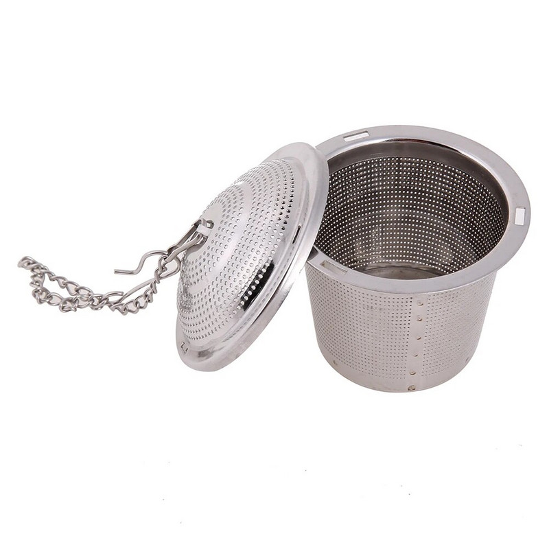 Infuzor de ceai din plasă din oțel inoxidabil Filtru de ceai reutilizabil Filtru de condimente din frunze de ceai Filtru de ceai Infuzor de plasă Accesorii pentru instrumente