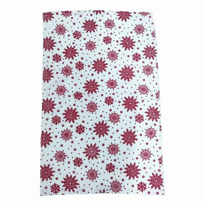 1 kom 41x65 cm pamučna kuhinjska krpa za čišćenje s božićnim stilom, kuhinjska krpa, kuhinjska krpa, božićni poklon za zabavu