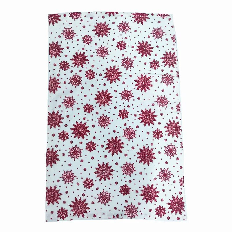 1 kom 41x65 cm pamučna kuhinjska krpa za čišćenje s božićnim stilom, kuhinjska krpa, kuhinjska krpa, božićni poklon za zabavu