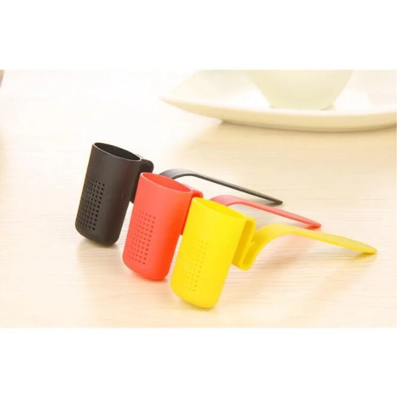 1PC Cjedilo za čaj Cjedilo za čaj s biljnim začinskim listovima Cjedilo za višekratnu upotrebu Cjedilo za čaj i kavu Čajna žličica Kuhinjski dodaci za čaj Filter