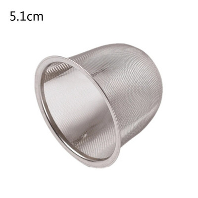 Infuzor de ceai din plasă reutilizabilă din oțel inoxidabil Filtru de condimente din frunze de ceai Accesorii de bucătărie