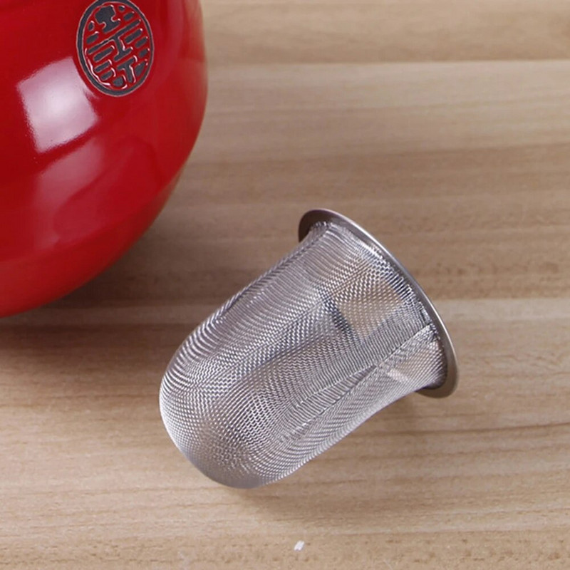Infuzor de ceai din plasă reutilizabilă din oțel inoxidabil Filtru de condimente din frunze de ceai Accesorii de bucătărie