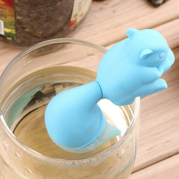 Brew Delicious Tea with A Cute Silicone Squirrel Tea Infuser - Ιδανικό για τσάι με χαλαρά φύλλα