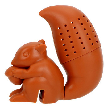 Brew Delicious Tea with A Cute Silicone Squirrel Tea Infuser - Ιδανικό για τσάι με χαλαρά φύλλα