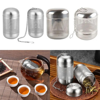 Кухненски аксесоари Мрежест филтър Чайник Инструменти за чай от неръждаема стомана Цедка за чай Филтър за чай Инфузер