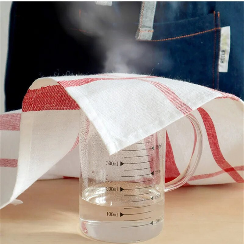 1 buc 50x60 cm, cu dungi geometrice, prosop de ceai din bumbac, servetel de masa de bucatarie, carpa de curatare, cadou de petrecere de Anul Nou