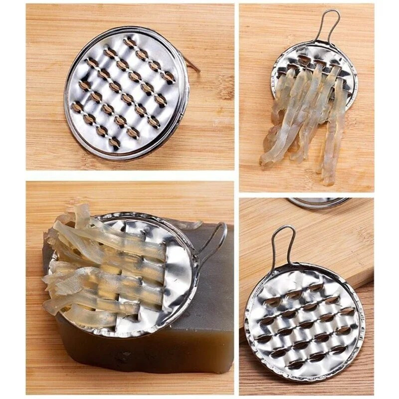 1 vnt. Praktiškas nerūdijančio plieno želė trintuvas, želė suktukas, grandiklis su magnetiniu namų apyvokos želė grandikliu virtuvės įtaisas „pasidaryk pats“