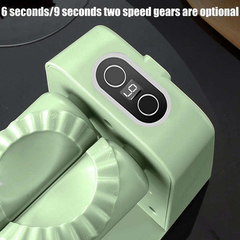 6 vnt. koldūnų aparatas 3 režimų buitinės automatinės koldūnų virimo aparatai su šaukštu šepetėliu, nešiojami elektriniai virtuvės įrankiai