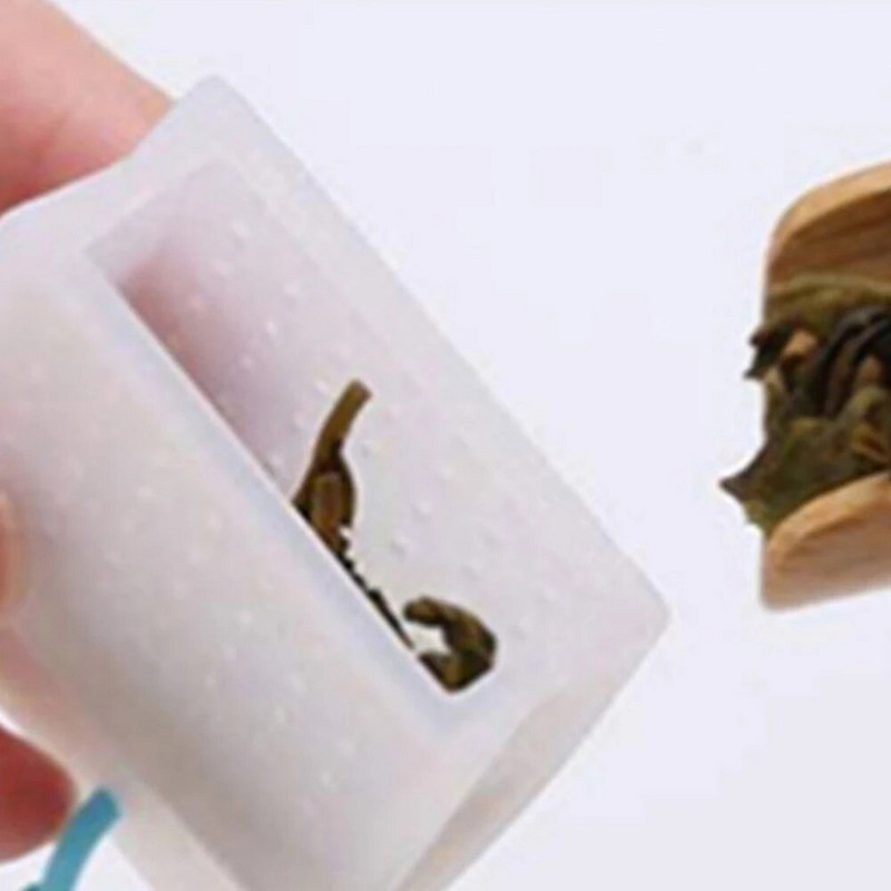 Silikonska vrećica čaja Izdržljiva, zdrava i bez mirisa Silikonska vrećica čaja za kućanstvo Lako se čisti Filter za čaj otporan na visoke temperature