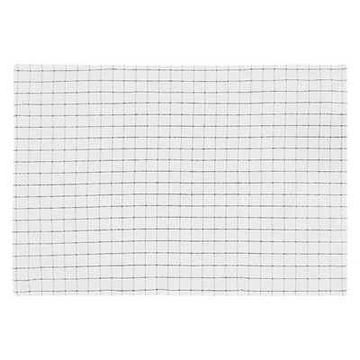 1 kom pamučne kuhinjske krpe Salvete za stol Pamučna tkanina s uzorkom Crno-bijela upijajuća tkanina 60 cm x 40 cm