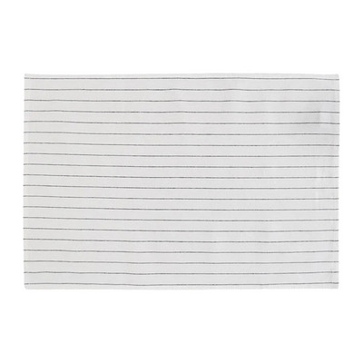 1 kom pamučne kuhinjske krpe Salvete za stol Pamučna tkanina s uzorkom Crno-bijela upijajuća tkanina 60 cm x 40 cm