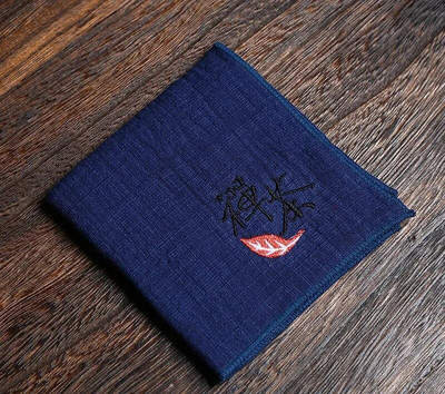 Prosop absorbant de ceai din cânepă, din bumbac, îngroșat, mic, pătrat, prosop Zen din pânză de ceai, pentru oală, accesorii chinezești pentru ceremonie a ceaiului LE775