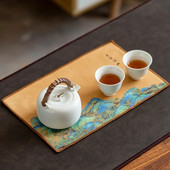 17x29-39 cm kuhinjske krpe ili salvete, za uređenje kuhinje u seoskoj kući, kućanski dodaci za salvete visokog kvaliteta, čajne salvete oslikane antilopom