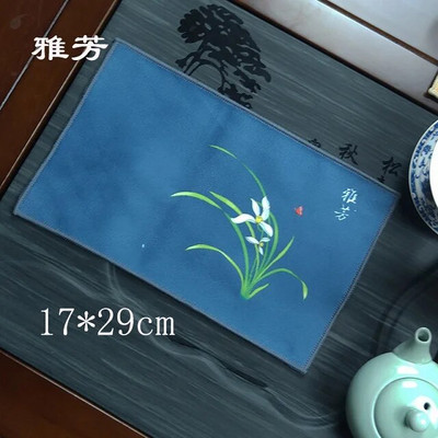 17x29-39 cm kuhinjske krpe ili salvete, za uređenje kuhinje u seoskoj kući, kućanski dodaci za salvete visokog kvaliteta, čajne salvete oslikane antilopom