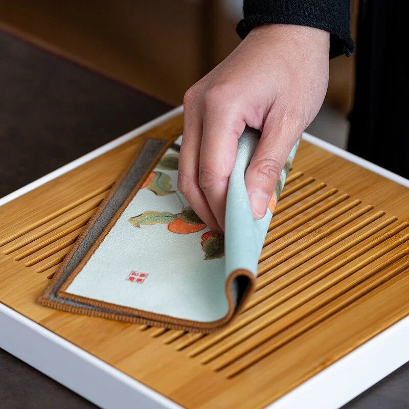 17x29-39 cm kuhinjske krpe ili salvete, za uređenje kuhinje u seoskoj kući, kućanski dodaci za salvete visokog kvaliteta, čajne salvete oslikane antilopom