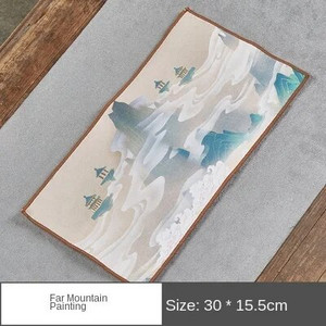 Antilop krpa za čajne ručnike Zadebljana upijajuća Yixing glineni čajnici Zen podloga za stol Podloga za čaj Kung Fu pribor za čaj Salveta za čaj