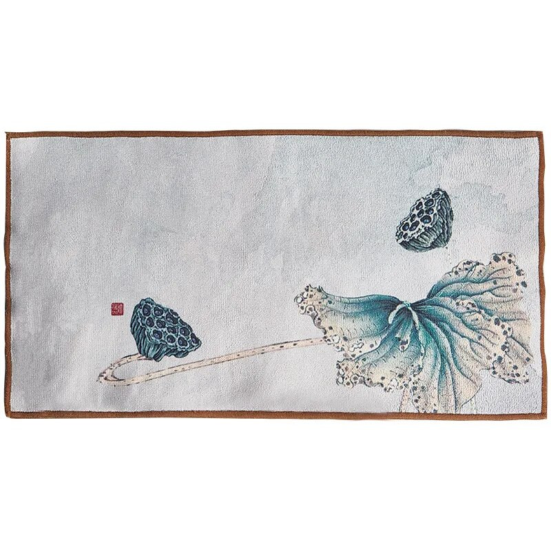 Antilop krpa za čajne ručnike Zadebljana upijajuća Yixing glineni čajnici Zen podloga za stol Podloga za čaj Kung Fu pribor za čaj Salveta za čaj