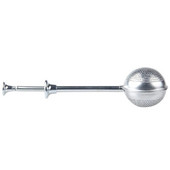 Infuzoare de ceai pentru ceai liber, strecurătoare de ceai liber cu mâner lung, bile de ceai din oțel inoxidabil, infuzoare cu bile de ceai cu plasă fină