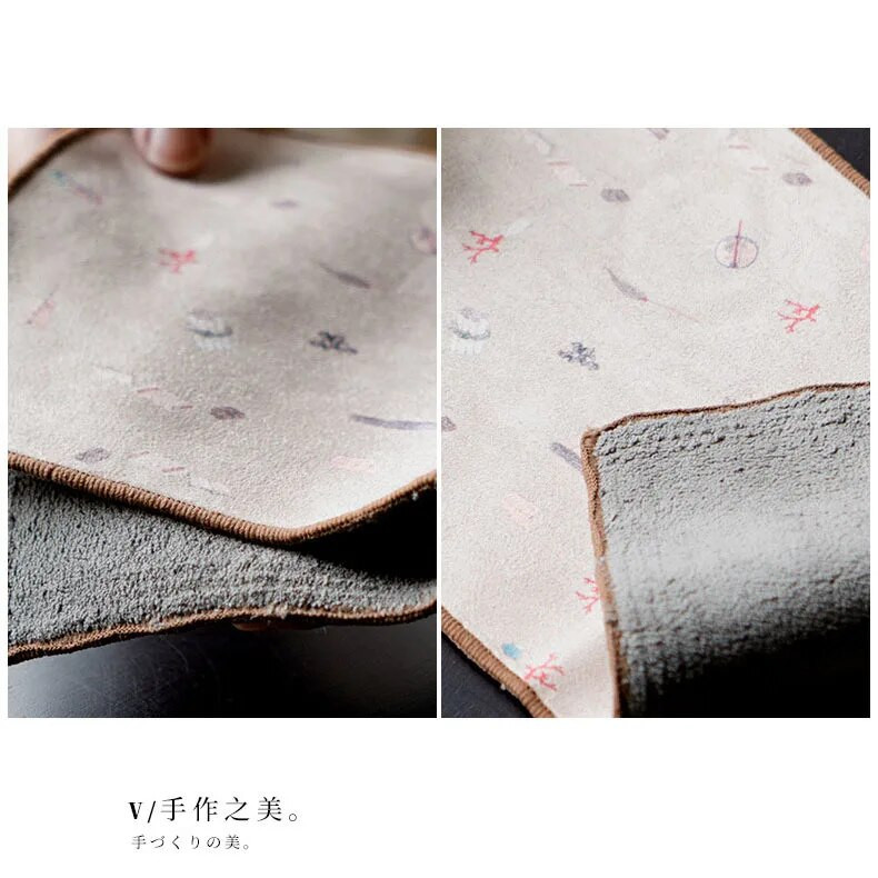 Kineski zen pamučni laneni čajni ručnik upijajući čajni stolnjak krpa Kućanski svestrani kung fu set za čaj Dodaci za čajnu ceremoniju