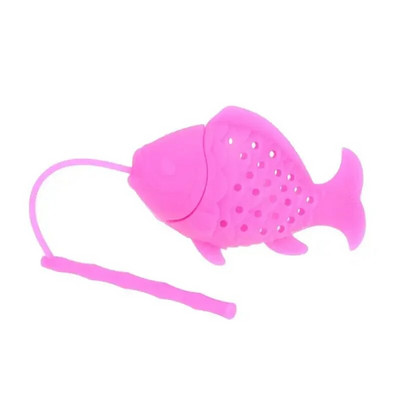 Silikonski infuzor za čaj U obliku ribe Cjedilo za čaj za životinje za višekratnu upotrebu Vrećica za čaj Filter za zeleni čaj Infuzor Kuhinjski alat