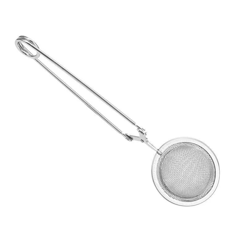 Infuzor za čaj od nehrđajućeg čelika, kugla za čaj, mrežasto cjedilo, difuzor filtra za kavu i začinsko bilje, kuhinjski dodatak, ručka