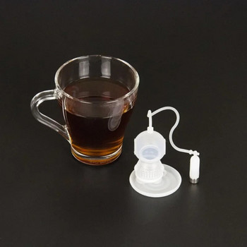 Ανοξείδωτο ατσάλι Leak Tea Infuser Ανοξείδωτο Steel Loose Leaf Strainer Filter Βότανα προμήθειες κουζίνας Επαναχρησιμοποιήσιμες συσκευές έγχυσης τσαγιού Cocina