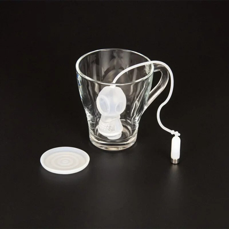 Infuser za čaj od curenja od nehrđajućeg čelika Filter za cjedilo za listove od nehrđajućeg čelika Biljni kuhinjski pribor Višekratni dodaci za čaj Cocina